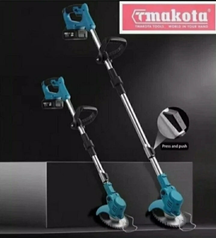 Decespugliatore Tagliaerba Elettrico Batteria + Motosega 6" - 2 batterie 68Vf