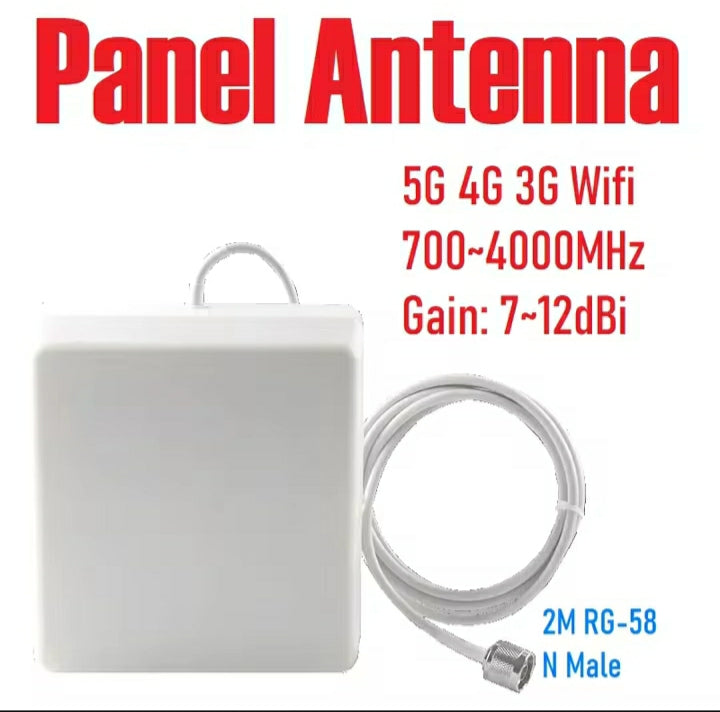 Ripetitore Amplificatore Segnale Cellulare 4 Bande GSM 3G 4G LTE 5G KIT PLATINO