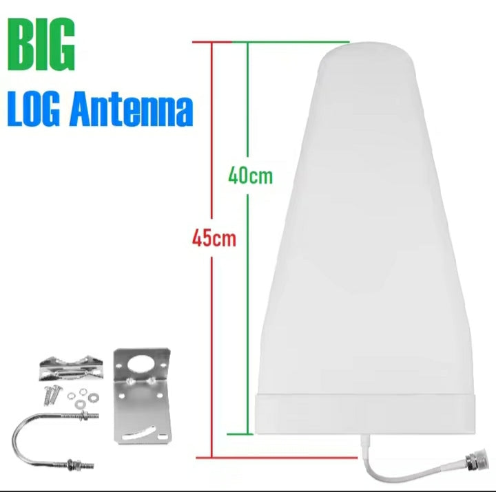Ripetitore Amplificatore Segnale Cellulare 4 Bande GSM 3G 4G LTE 5G KIT PLATINO