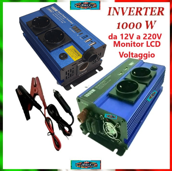 ⚡️ Inverter / Convertitori 12V-220V: Energia Domestica in Movimento (Onda Pura e Modificata)