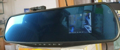 HD 1080P DASH CAM VIDEOCAMERA SPECCHIETTO RETROVISORE TELECAMERA AUTO