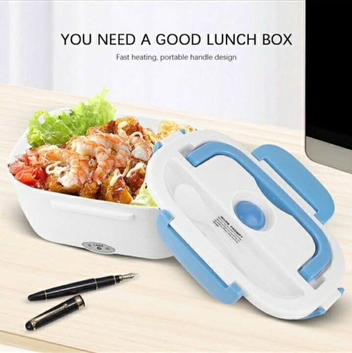 SCALDA ALIMENTI VIVANDE PORTA PRANZO LUNCH BOX ELETTRICO PORTATILE 220V O 12V