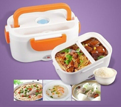 SCALDA ALIMENTI VIVANDE PORTA PRANZO LUNCH BOX ELETTRICO PORTATILE 220V O 12V