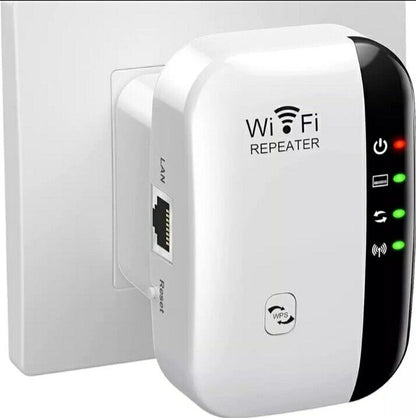 ROUTER Wireless N Wifi RIPETITORE Segnale WPS WLAN NETWORK RJ-45 2,4 GHZ 300Mbps