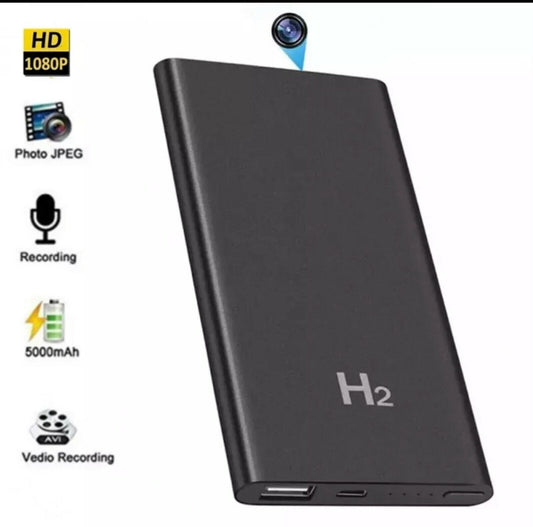 MICRO TELECAMERA HD AUDIO E VIDEO 1080P BATTERIA POWER BANK 5000MHA