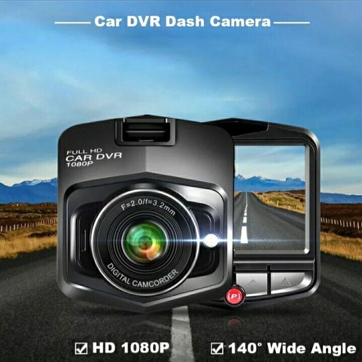 DASH CAM VIDEOCAMERA Auto CAMPER  Lcd Hd Video 2,5 Recorder CAR DVR