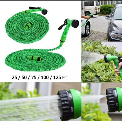 Flessibile Da Giardino Tubo Dell'acqua Espandibile FINO A 22 MT PISTOLA ACQUA