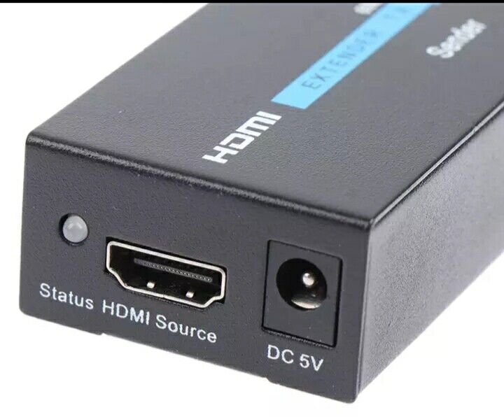 EXTENDER HDMI FULL HD 1080P 3D HD CP SU CAVO LAN RJ45 FINO 60 MT CAT 5e / 6