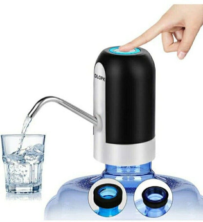 Dispenser erogatore acqua rubinetto elettrico per boccioni ricaricabile usb