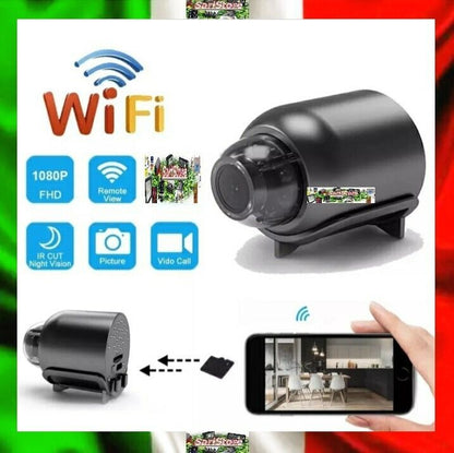 MINI TELECAMERA WIFI Video Audio Camera VISIONE REMOTO APP YsxLite