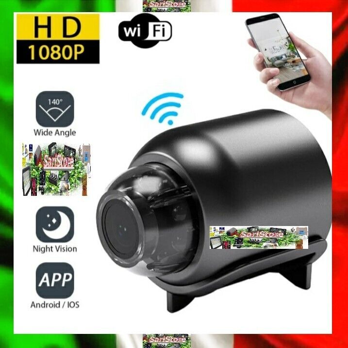 MINI TELECAMERA WIFI Video Audio Camera VISIONE REMOTO APP YsxLite