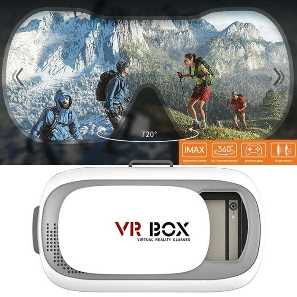 VISORE REALTA' VIRTUALE CONTROLLER WIRELESS 3D SMARTPHONE GIOCHI FILM 360 VR