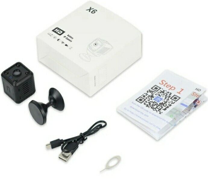 MINI TELECAMERA FULL HD APP  IP  CMOS  WIFI VISIONE REMOTA