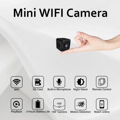 MINI TELECAMERA FULL HD APP  IP  CMOS  WIFI VISIONE REMOTA