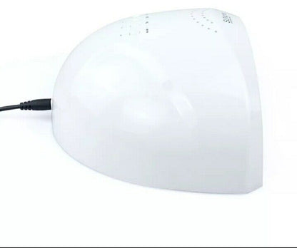 LAMPADA  LED UV 48 W TIMER UNGHIE SMALTO GEL ASCIUGATURA MANICURE NAIL ART USB