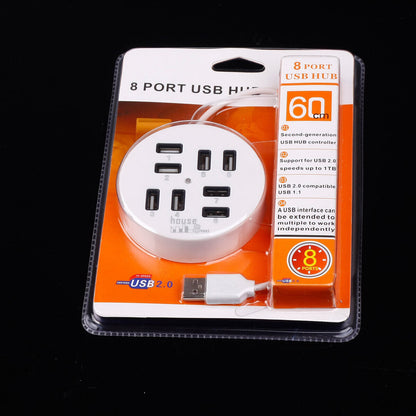 USB HUB 8 IN 1  Porte Ad Alta Velocità USB 2.0 Hub Porta USB Portatile USB