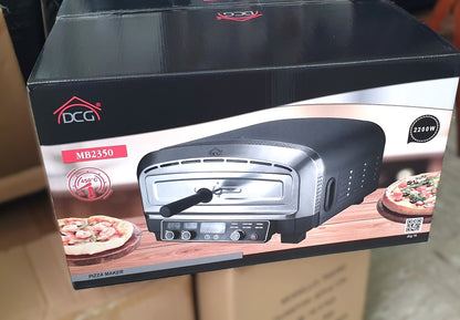 Forno Pizza Pizze Elettrico Professionale Automatico 450°C Pietra Refrattaria