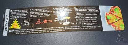 Forno Pizza Pizze Elettrico Professionale Automatico 450°C Pietra Refrattaria