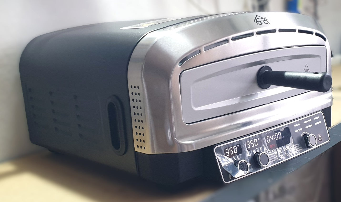 Forno Pizza Pizze Elettrico Professionale Automatico 450°C Pietra Refrattaria