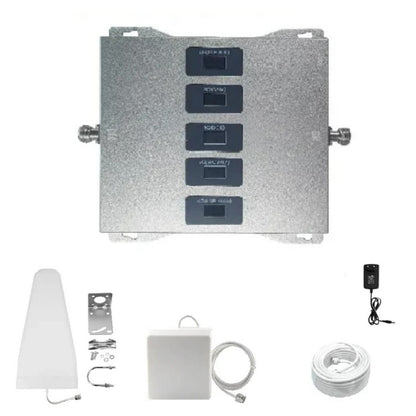 Kit Ripetitore Amplificatore Segnale Cellulare 5 Bande 800/900/1800/2100/2600 5G