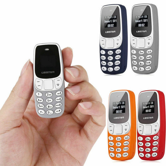 Mini Telefono GSM Tascabile Mini Gadget Tascabile L8Star BM10 - Dispositivo Ultra Compatto, Lettore Audio e Funzioni Supporto Bluetooth