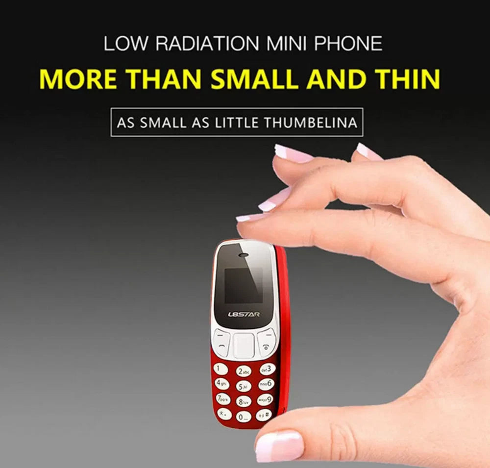 Mini Telefono GSM Tascabile Mini Gadget Tascabile L8Star BM10 - Dispositivo Ultra Compatto, Lettore Audio e Funzioni Supporto Bluetooth