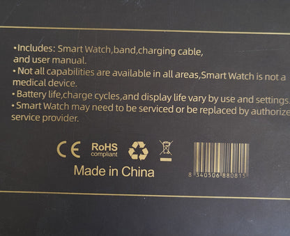 Smartwatch Z93 Pro AMOLED 1.52" - Orologio Fitness Smart con Display HD, Chiamate Bluetooth e Monitoraggio Sport